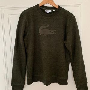 Lacoste Felt Crocodile Sweatshirt
